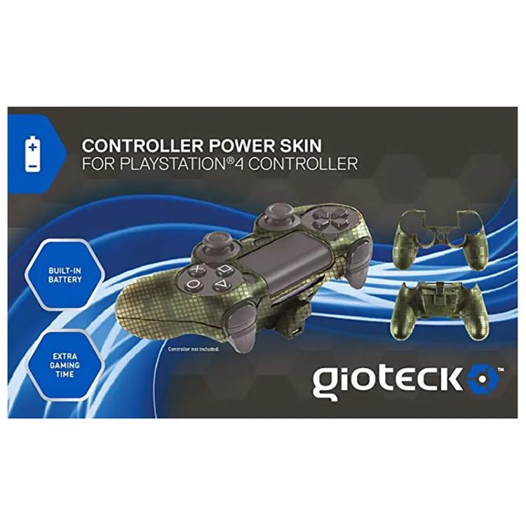 Gioteck Cover per controller PS4 Power Skin