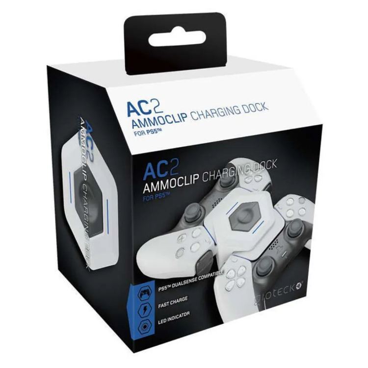 Gioteck Stazione di ricarica per controller PS5 121910