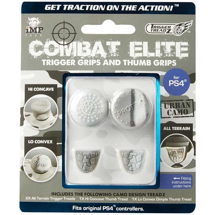 Imp tech Impugnature per controller Combat Elite PS4