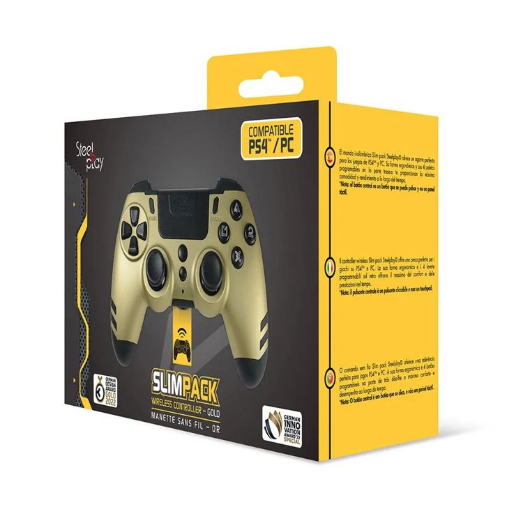 Steelplay Controller per PC/PS4 Slim Pack Wireless