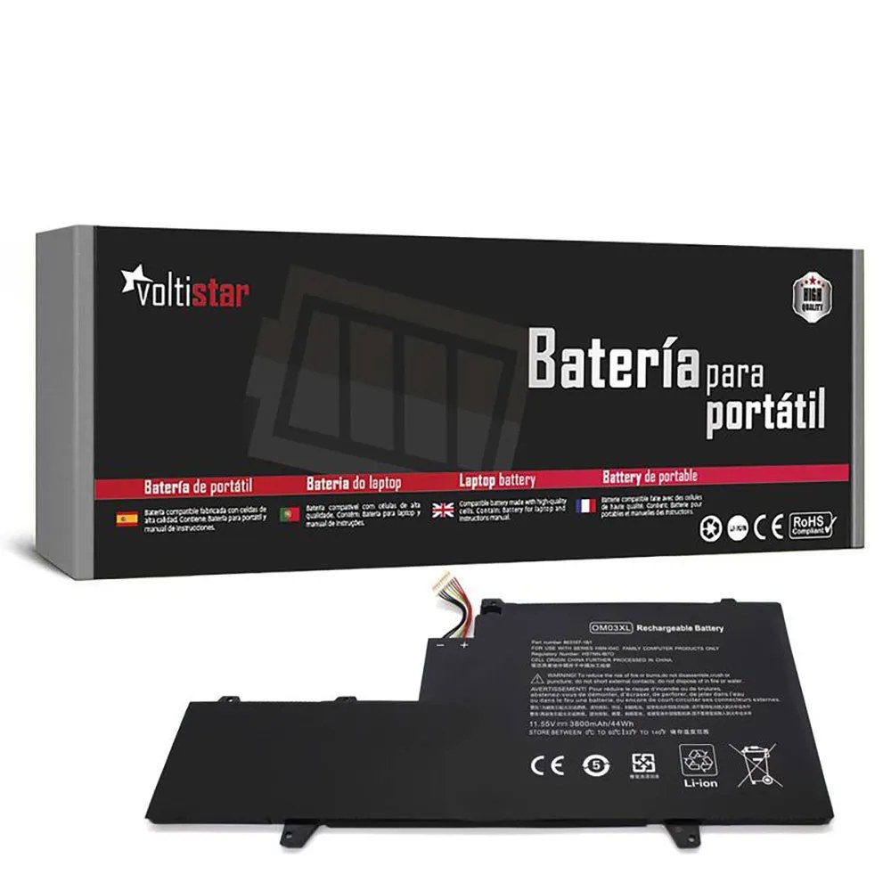 [PPX-141913128] Generico Batteria di ricambio per laptop Hp Elitebook X360 1030 G2 Series Om03Xl