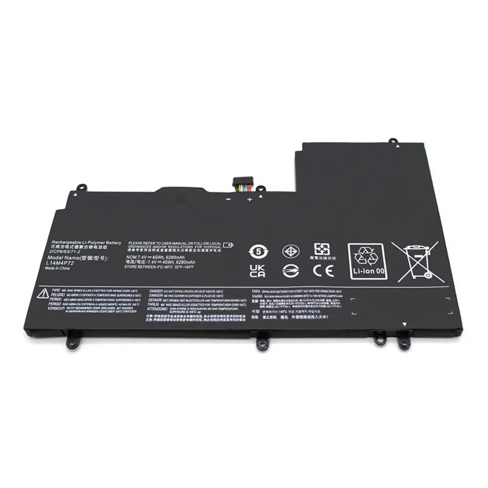 Generico Batteria di ricambio per laptop Lenovo Yoga 700 14Isk Series L14M4P72 L14S4P7
