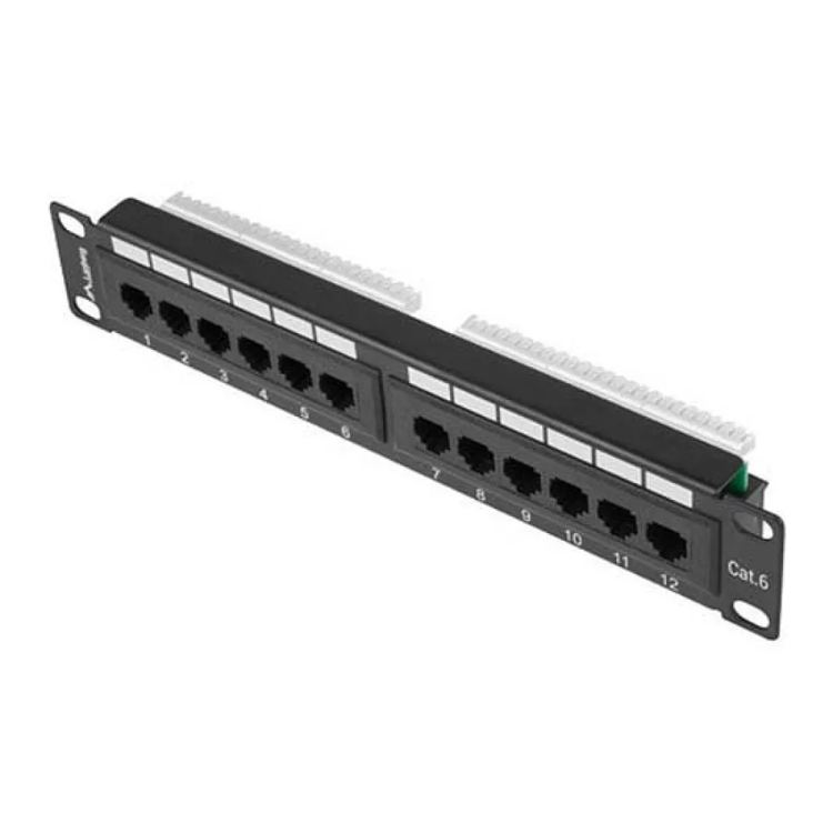 Lanberg Panello di patch PPU6-9012-B