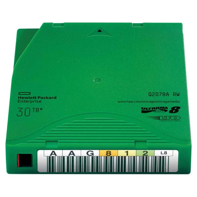 HP Cartuccia LTO-8 Ultrium 30TB Q2078A