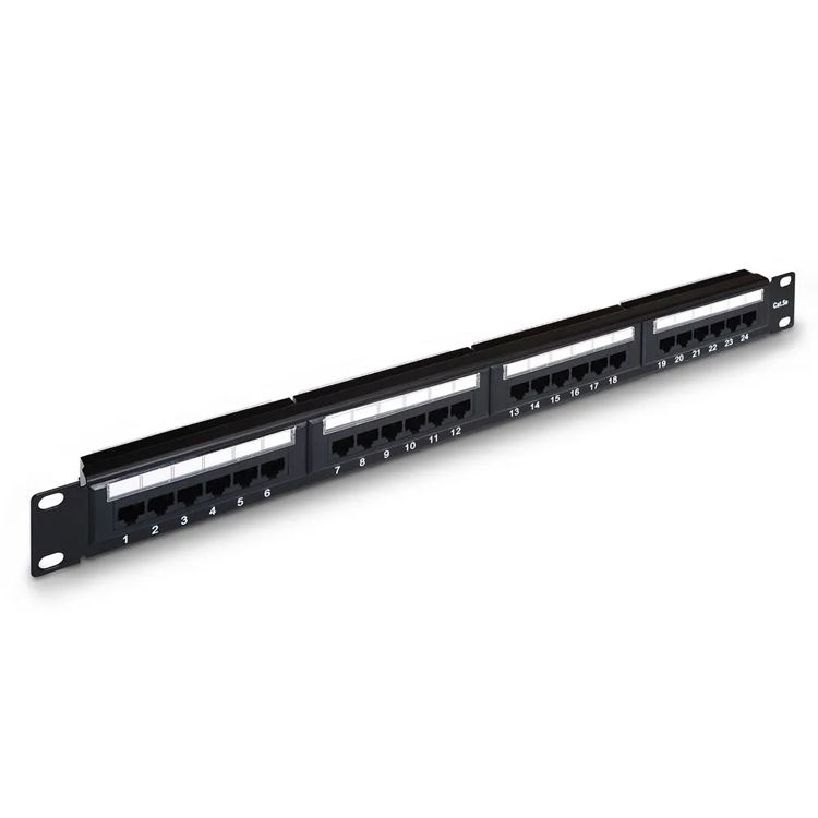 Aisens Patch panel A141-0308 RJ45 CAT5E 19 1U 24 porte