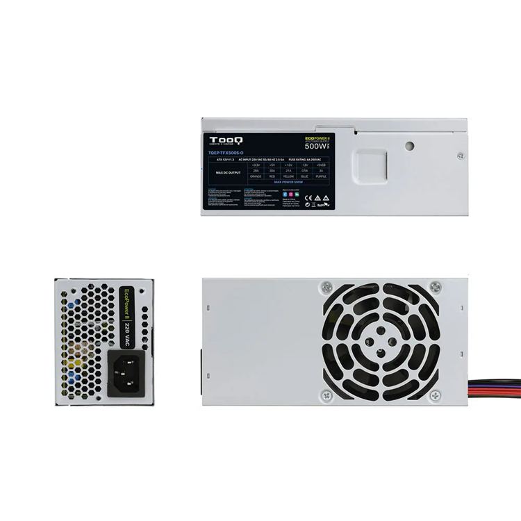 Tooq Fonte di alimentazione ECOPOWER II 500W