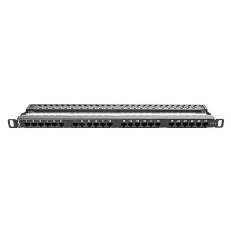 Lanberg Patch panel PPU6-0024-B da 19 pollici 24 porte