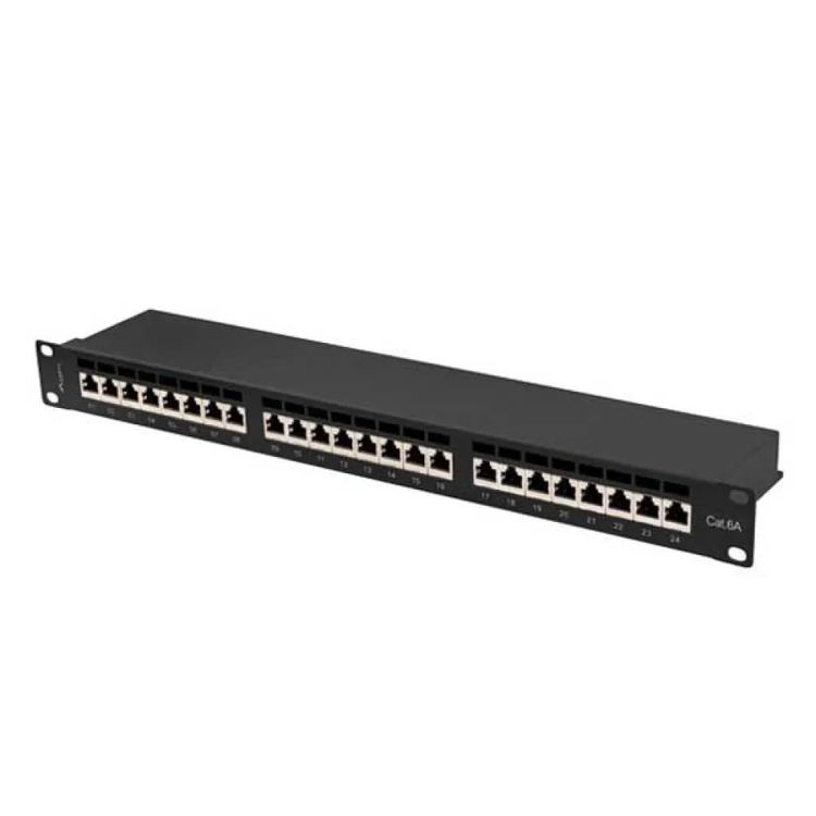 Lanberg Pannello frontale rack CAT FTP da 19 pollici 6A 24 porte
