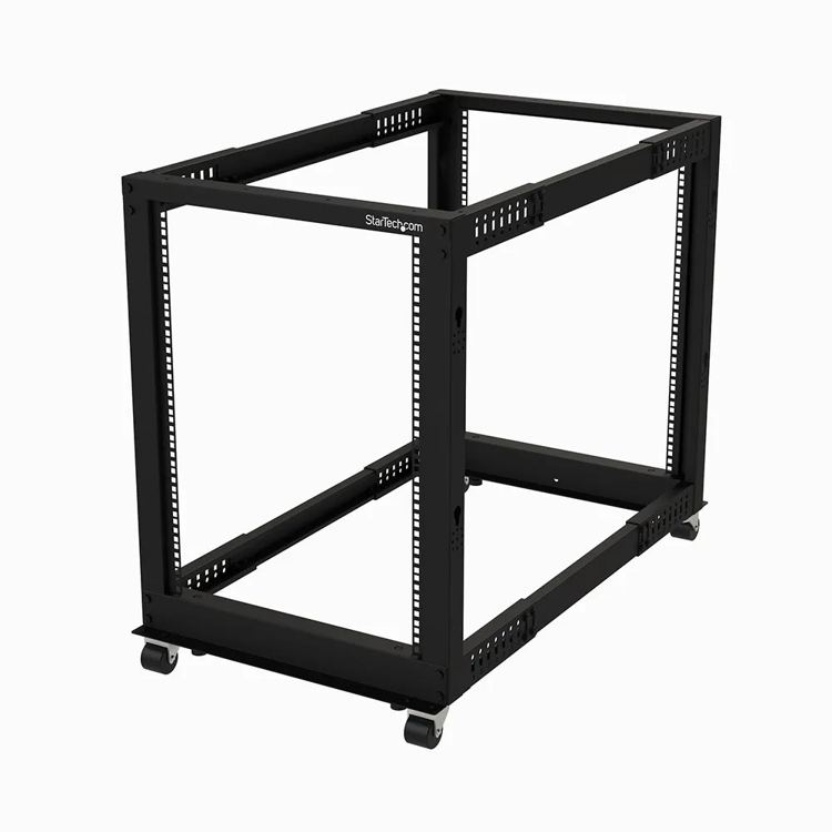 Startech Rack a telaio aperto 15U con profondità di 22-40 pollici