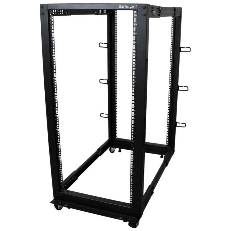 Startech Supporto per rack Rack 25U Adjustable Depth Open Frame