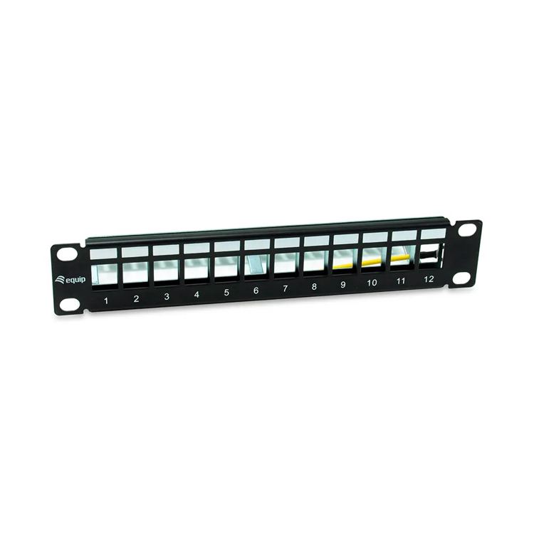 Equip Panello di patch 12 Puertos Keystone 10