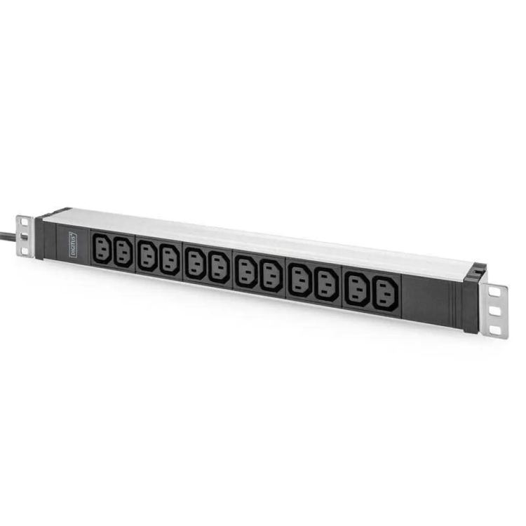 Digitus DN-95426 Ciabatta di alimentazione per rack 12 prese Ciabatta di alimentazione per rack 8 prese