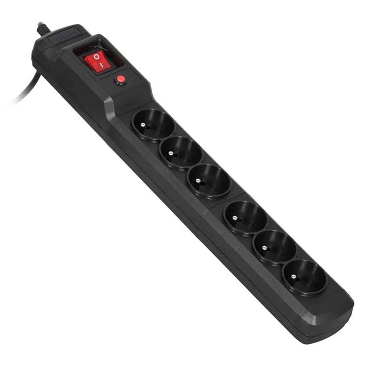 Activejet Ciabatta elettrica per rack Combo 6GN 6 prese Ciabatta elettrica per rack 8 prese 5 m