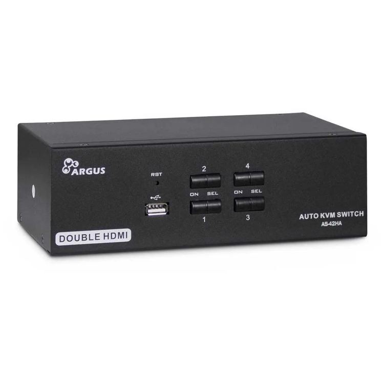 Inter-tech Interruttore KVM AS-42HA