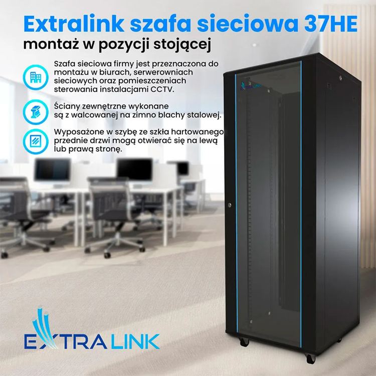 Extralink Armadio rack EX.11403