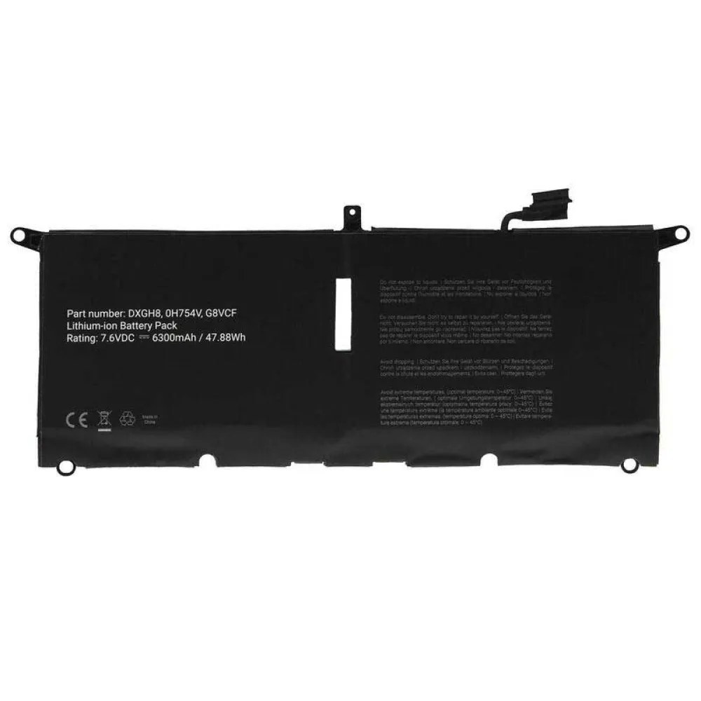 Generico Batteria di ricambio per laptop Dell Xps 13 9370 9380 Inspiron 13 5390 7390 7391 G8Vcf Dxgh8 H754V