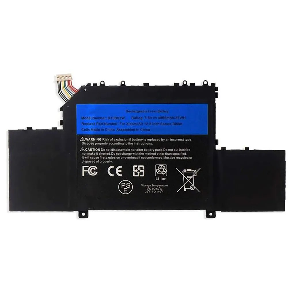 Generico Batteria di ricambio per laptop Xiaomi mi Air 12.5´´ R10B01W 7.6V