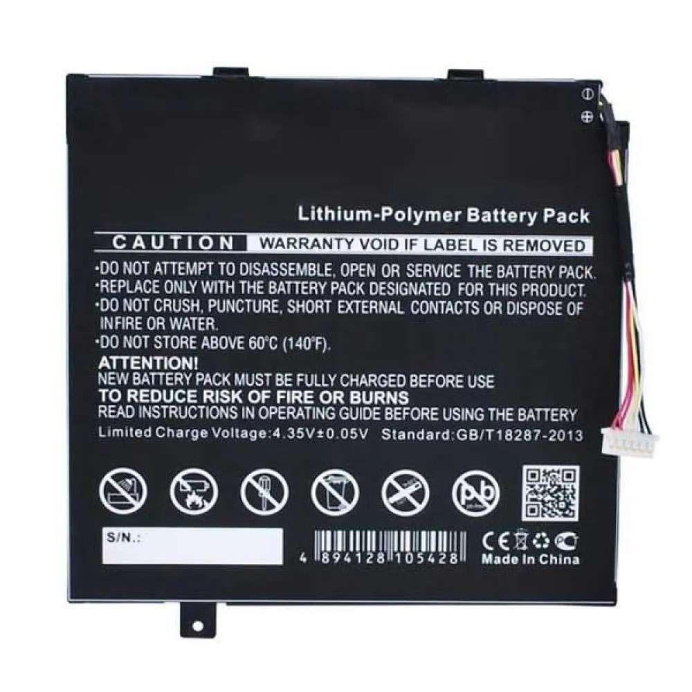 Generico Batteria di ricambio per laptop Acer Aspire Switch 10 Sw5-011 Sw5-012 Ap14A4M Ap14A8M