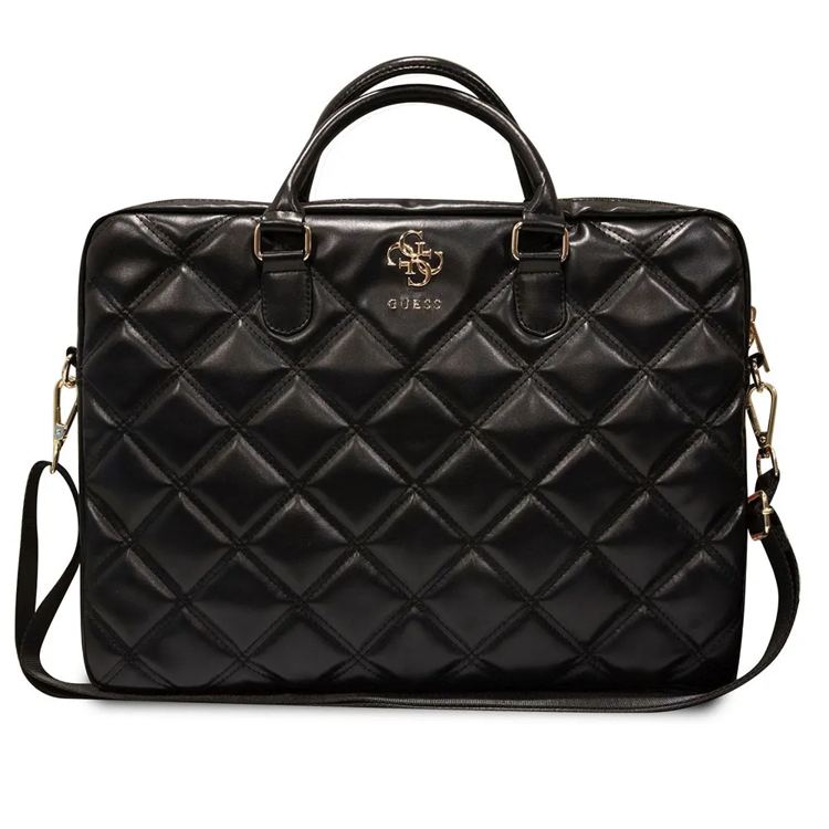 [PPX-141986083] Guess Zaino per laptop PU Quilted 4G Metal Logo 15/16"