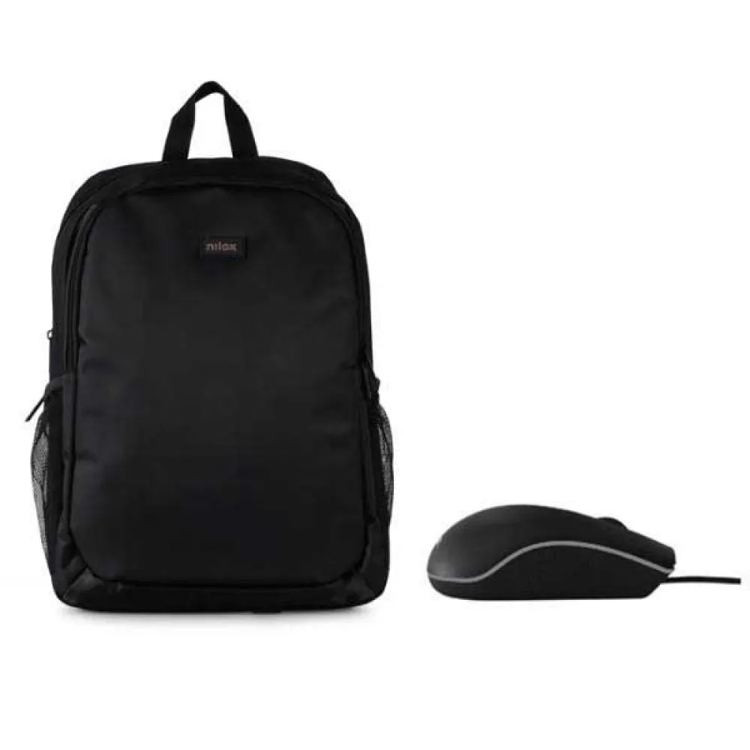 [PPX-140566552] Nilox Borsa per portatile con mouse NXBKM010