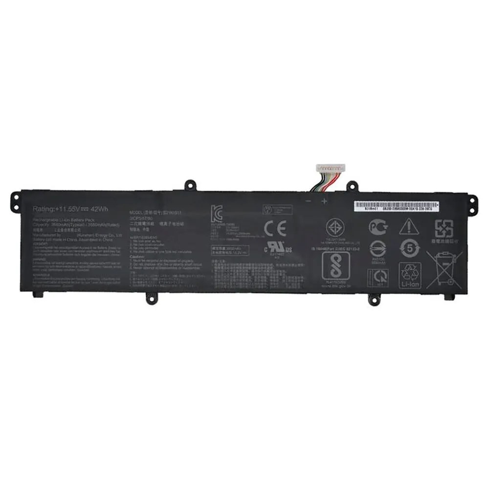 Generico Batteria di ricambio per laptop Asus Vivobook Flip Tp470Ea Tp470Ez X421Da C31N1911 B31N1911