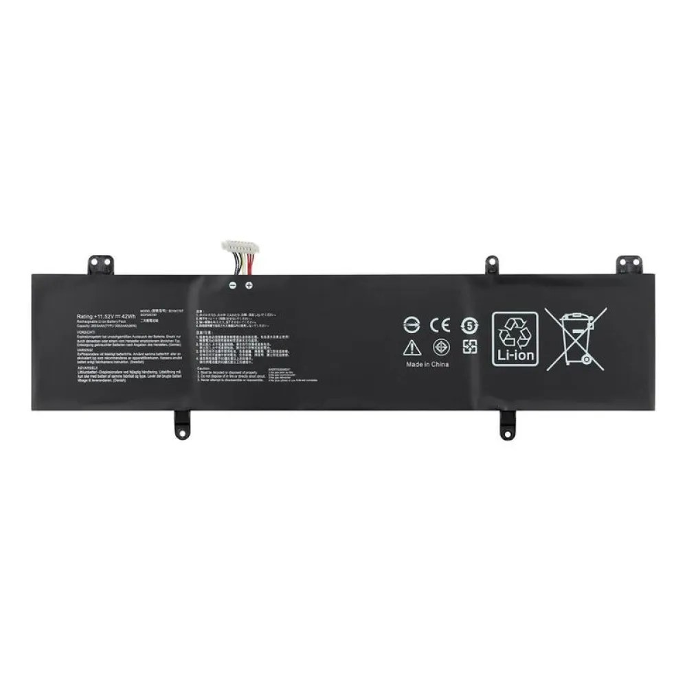 Generico Batteria di ricambio per laptop Asus Vivobook S14 S410 S410U S410Ua S410Uf S410Un B31N1707