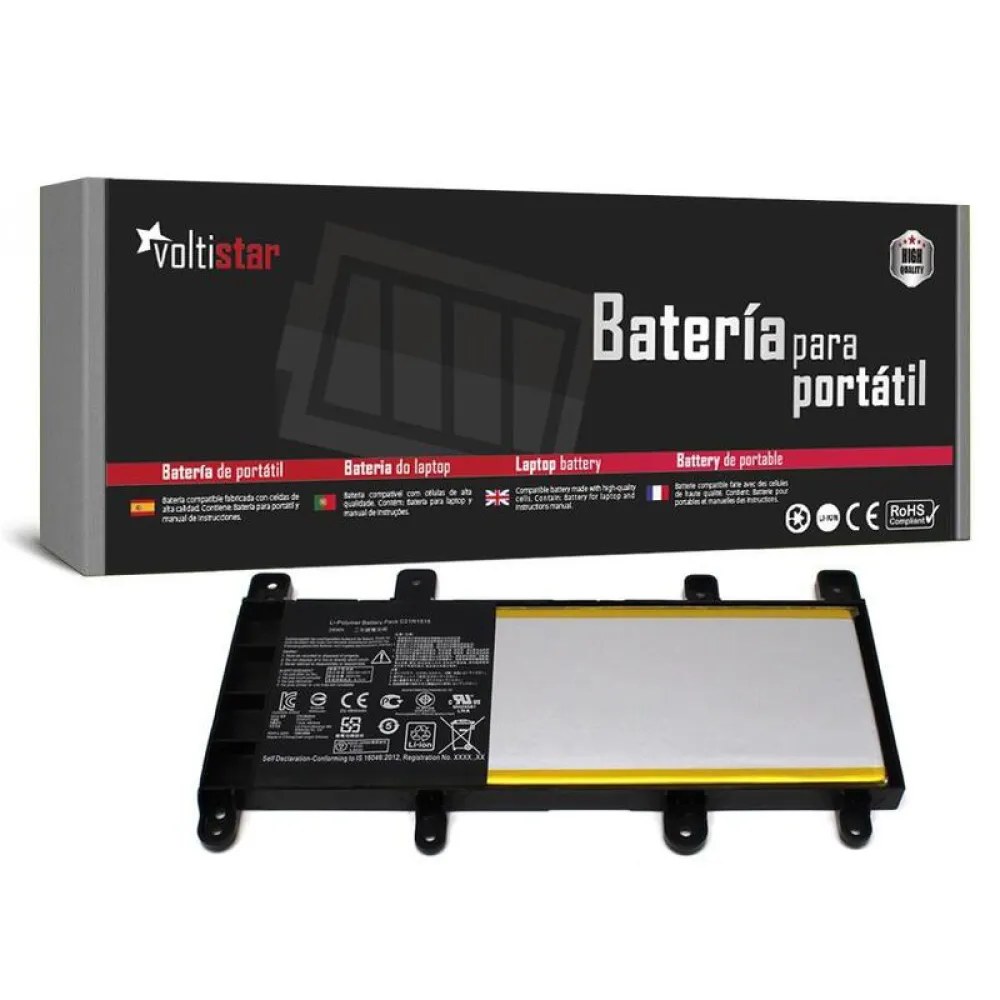 Generico Batteria di ricambio per laptop Asus X756Ua X756Ub X756Uf X756Uj C21N1515