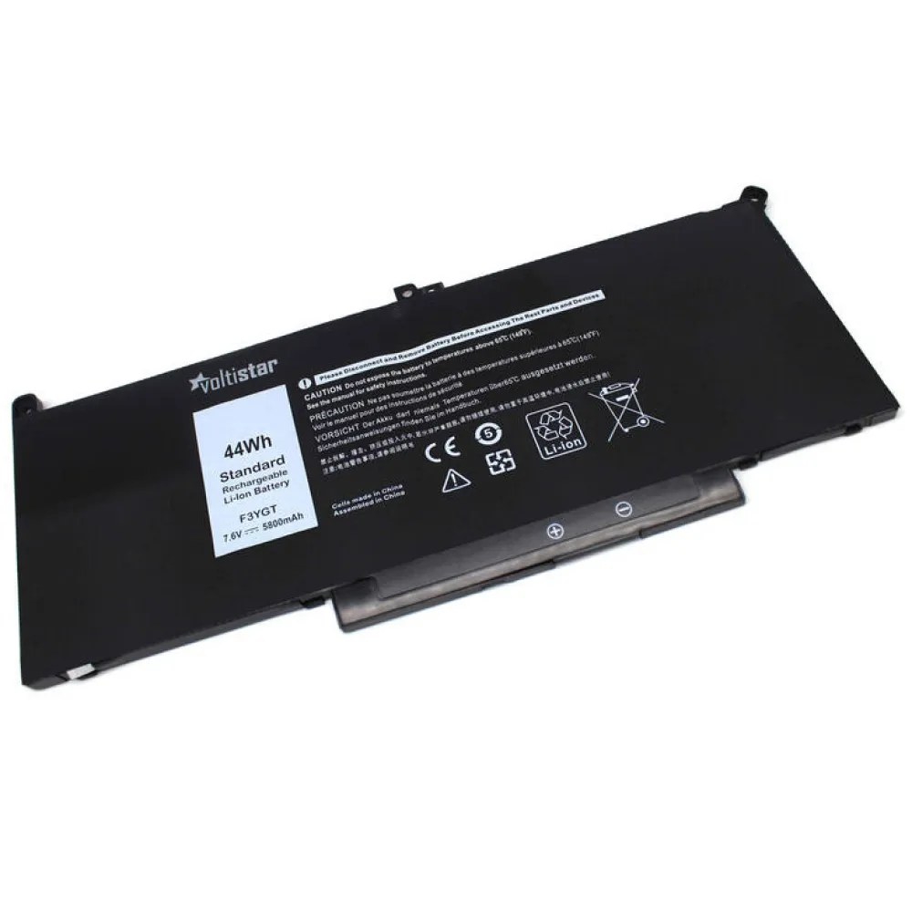 Generico Batteria di ricambio per laptop Dell Latitude 7280 7290 7380 7390 7480 7490 F3Ygt Dm3Wc Myj96 2X39G Dwx9J 7.6V BAT2207