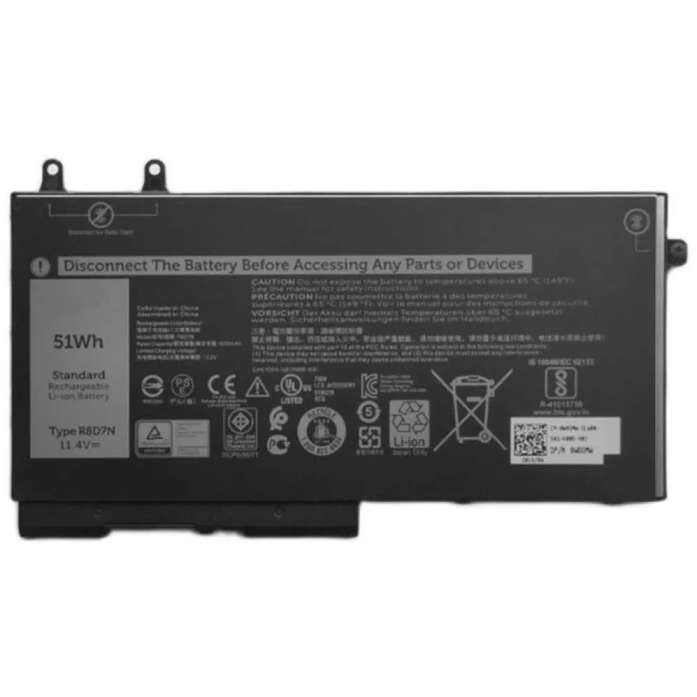 Generico Batteria di ricambio per laptop Dell Precision 3540 3550 Inspiron 7590 7591 R8D7N 1V1Xf 4Gvmp