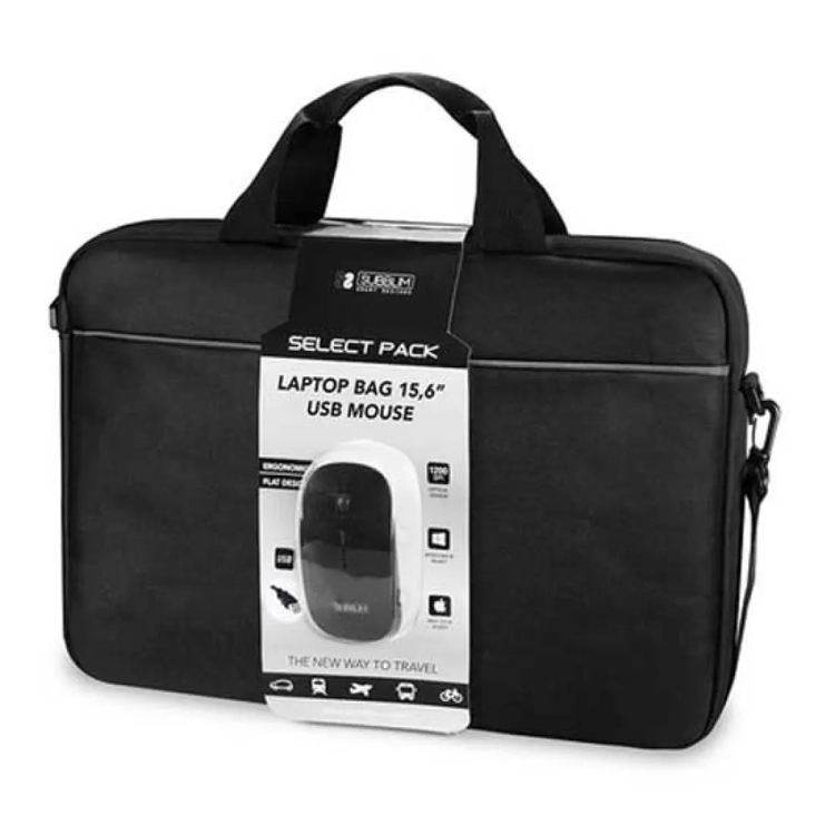 [PPX-137663691] Subblim Borsa per portatile con mouse Select 15.6"