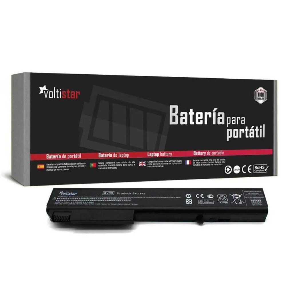 Generico Batteria di ricambio per laptop Hp Elitebook 8530P 14.4V 4400 Mah