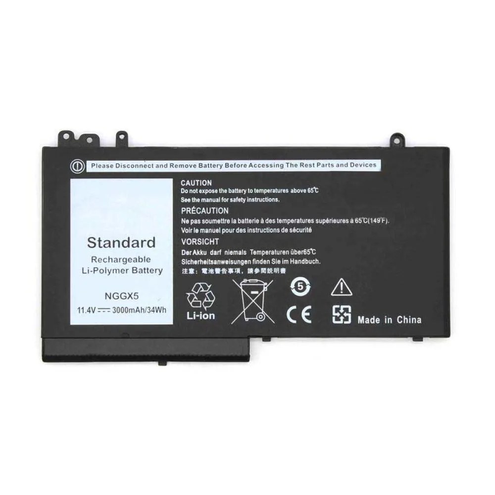 Generico Batteria di ricambio per laptop Dell Latitude E5250 E5270 E5470 E5270 Nggx5
