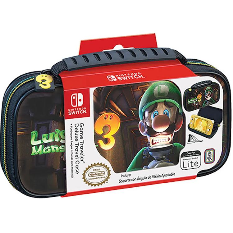 Nintendo Cover Traveler Deluxe Luigis Mansion 3 Switch Lite ricondizionato