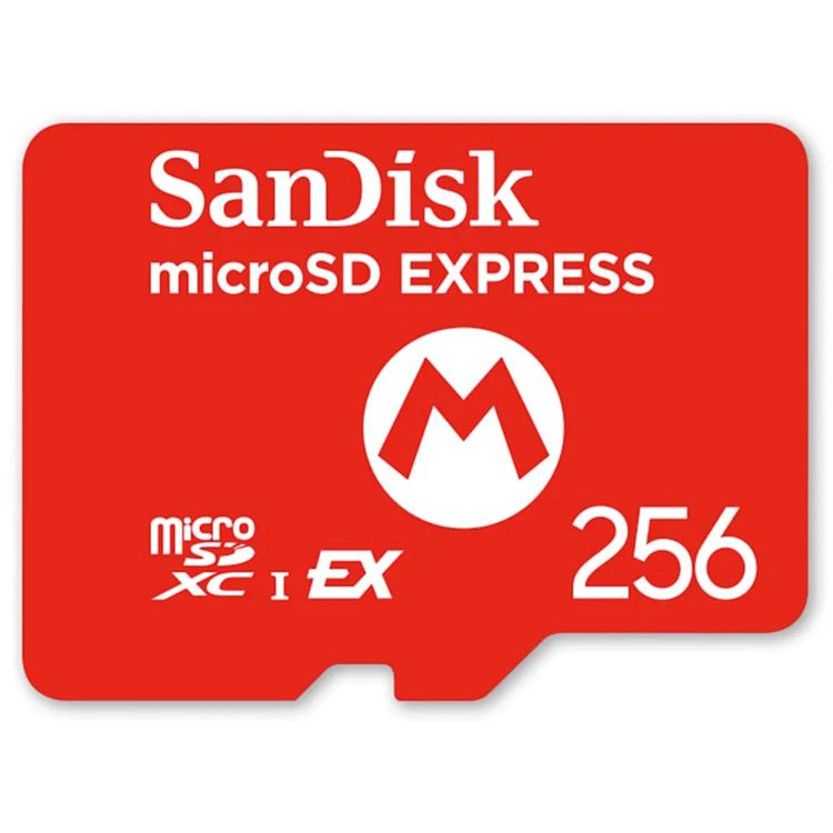 Nintendo Scheda SD Switch 2 Sandisk Micro SD Express 256GB