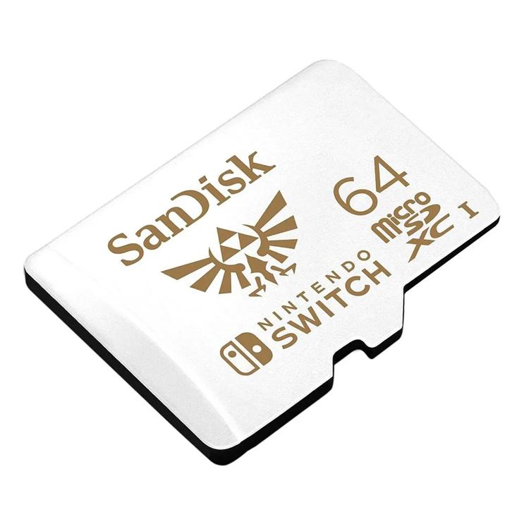Sandisk Scheda di memoria Micro SDXC 64GB Nintendo