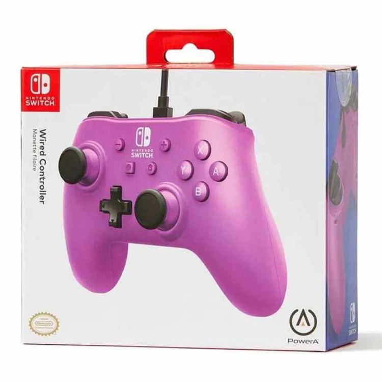 Nintendo Controller per Nintendo Switch Switch Grape Purple Power A