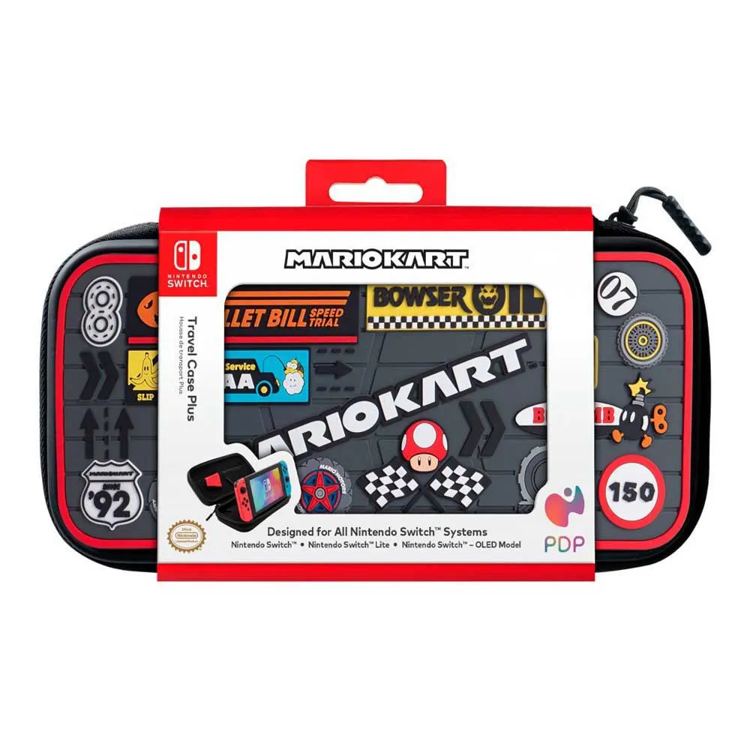 PDP Custodia per Nintendo Switch Deluxe Travel Mario Karts Averts