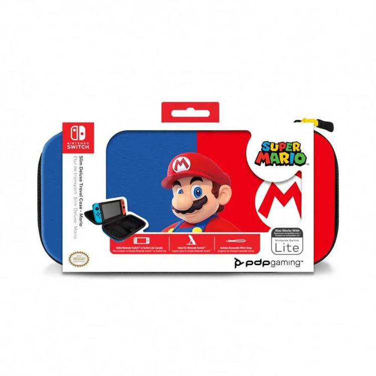PDP Custodia per Nintendo Switch Deluxe Travel Mario