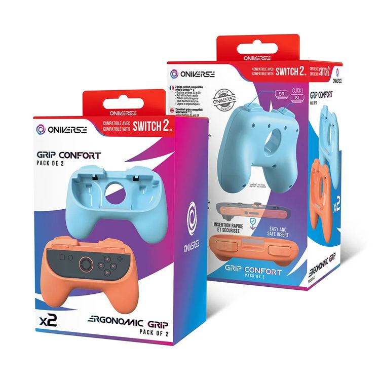 Oniverse Impugnatura per Joy-Con Switch 2 Ergonomic