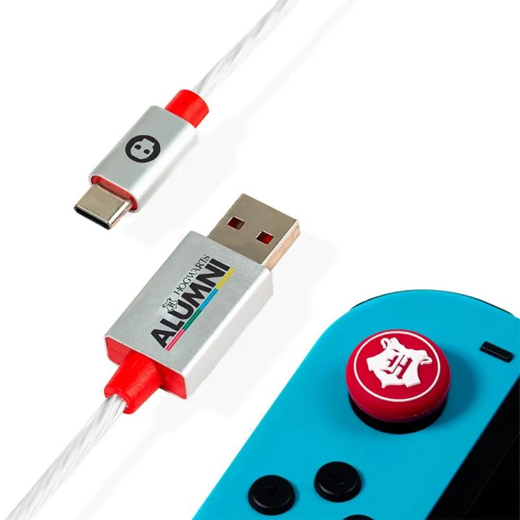 Harry potter Impugnature per cavi USB-C e LED per Nintendo Switch