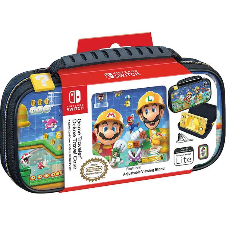 Nintendo Cover Traveler Deluxe Mario Maker 2 Switch Lite