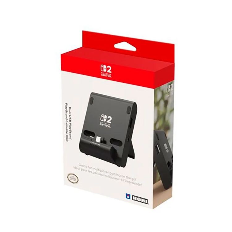 Hori Supporto PlayStand USB doppio per Nintendo Switch 2
