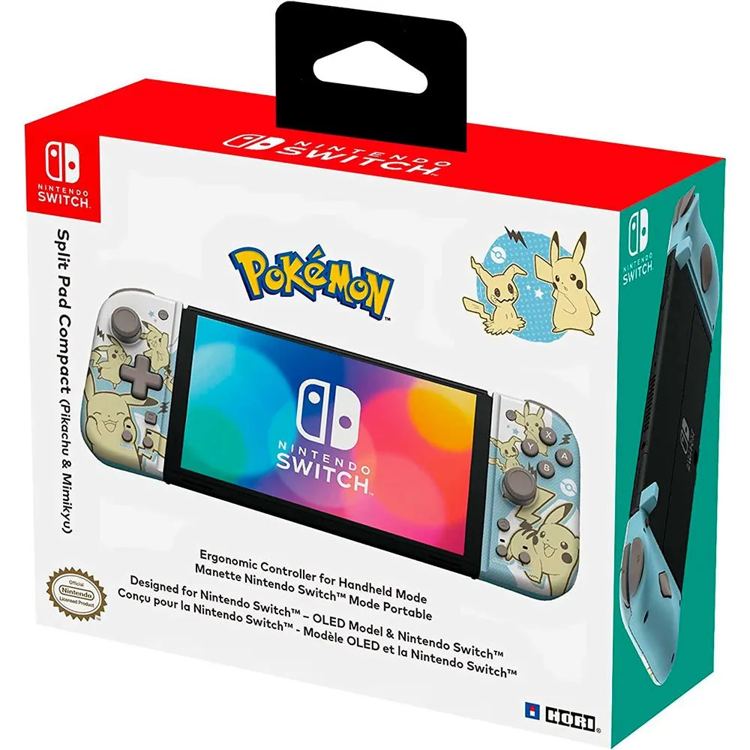 Hori Controller per Nintendo Switch Split Pad Compact Pikachu