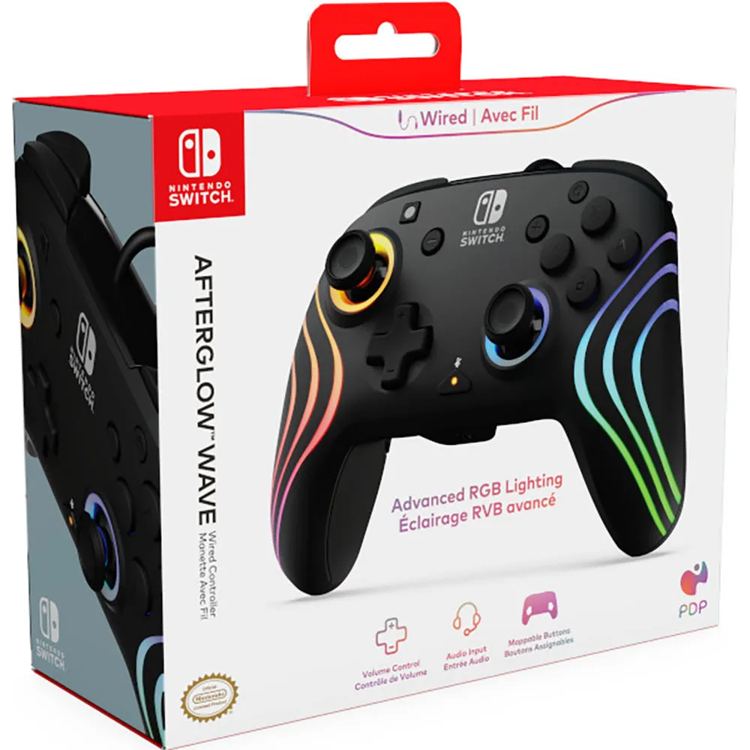 PDP Controller per Nintendo Switch AfterGlow Wave