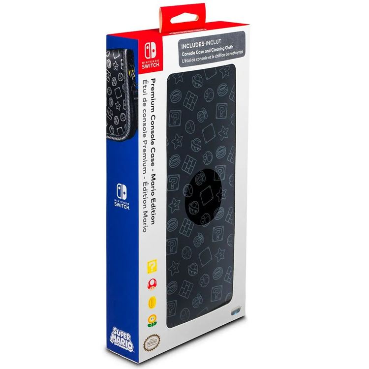 PDP Custodia per Nintendo Switch Premium Mario Edition