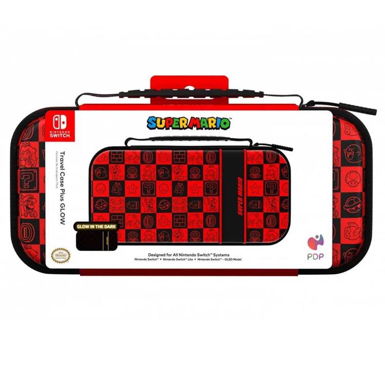 PDP Custodia per Nintendo Switch Plus Glow Super Icon
