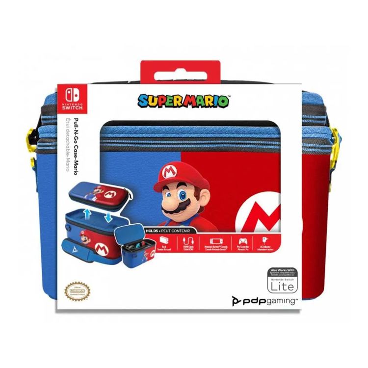 PDP Custodia per Nintendo Switch Pull And Go Mario
