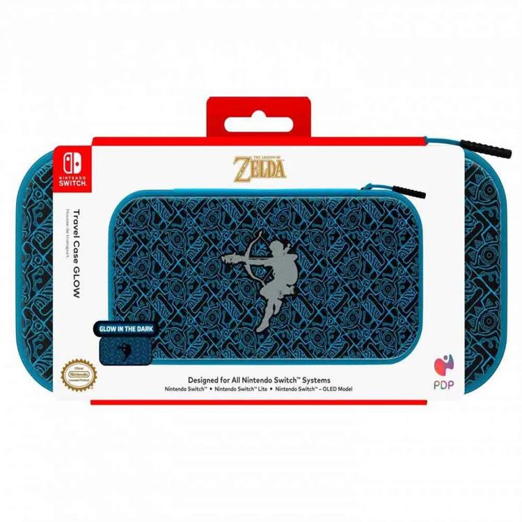 PDP Custodia per Nintendo Switch Deluxe Glow Zelda Link