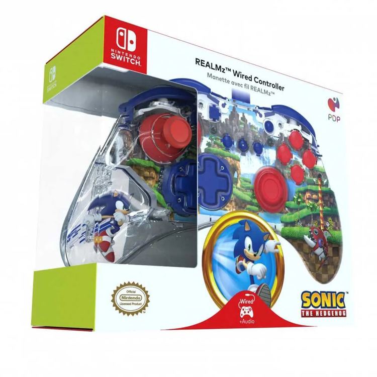 PDP Controller per Nintendo Switch RealmZ Sonic