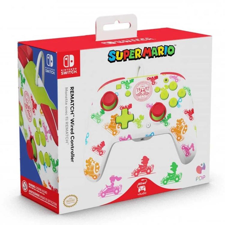 PDP Controller per Nintendo Switch Rematch Mario Kart Racers